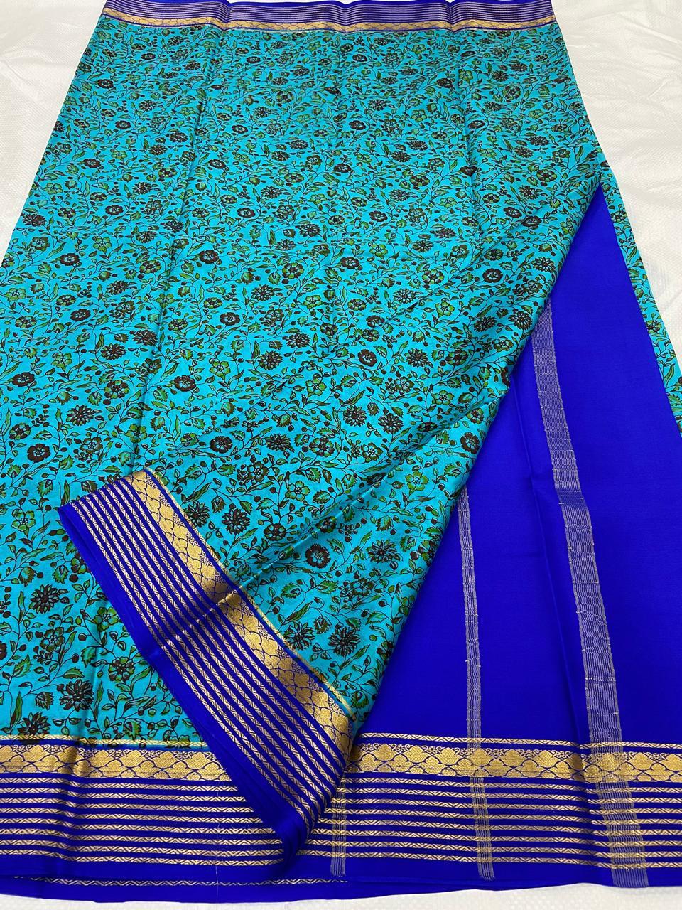 Buy Printed Crepe Silk Sarees Premium Quality