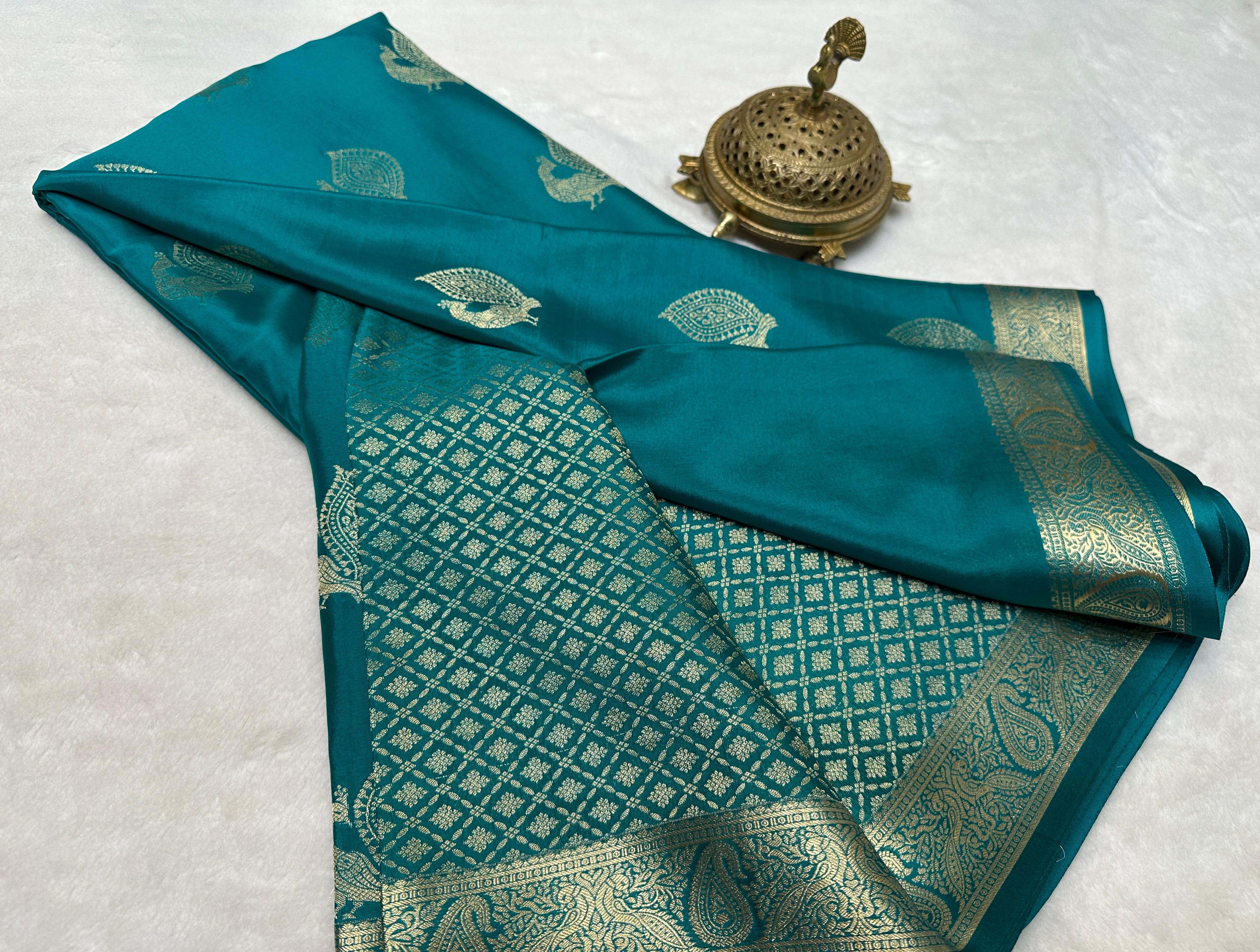 Buy Pure Mysore Silk Sarees with Rich Pallu