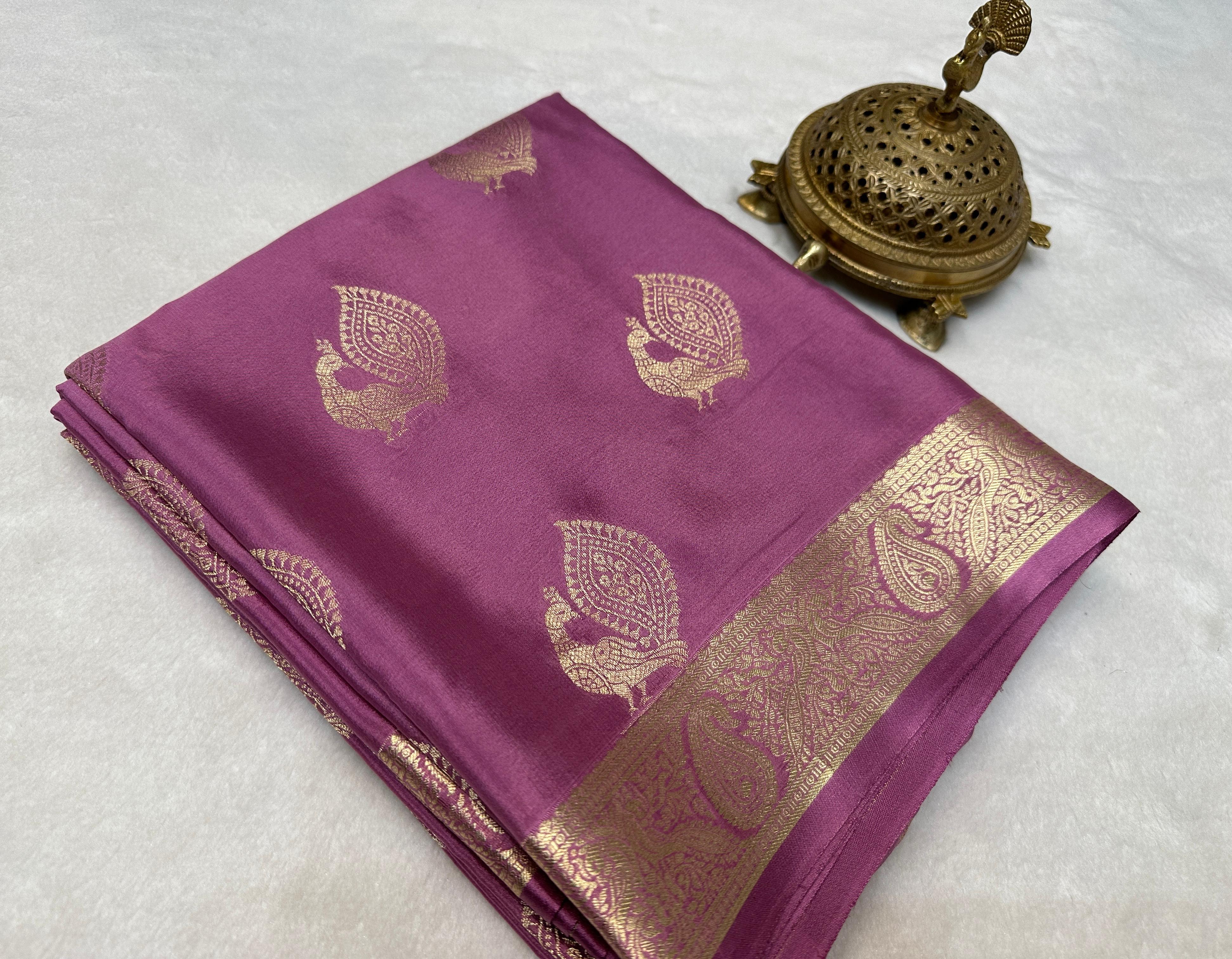 Buy Pure Mysore Silk Sarees with Rich Pallu