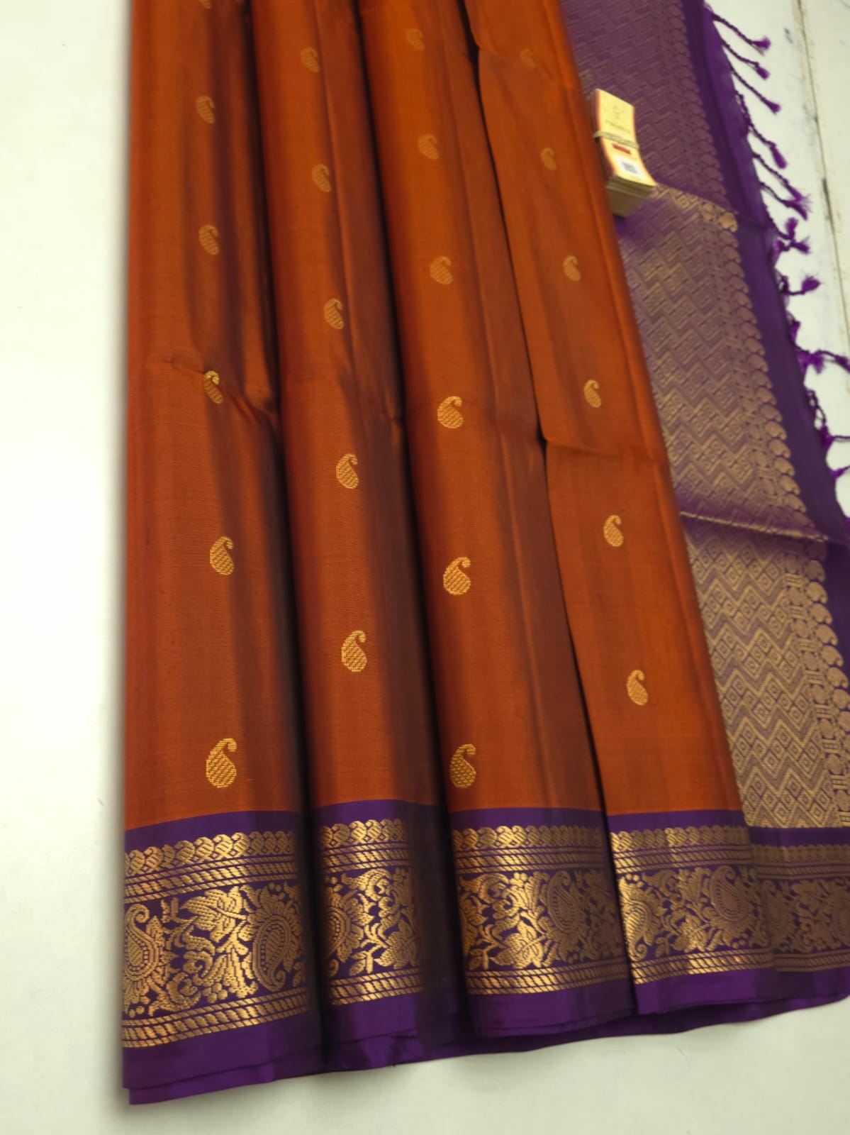 Kanchipuram Soft Silk Saree with Jacquard Border, Double Warp Silk Saree, Gold Zari Butta Saree, Traditional Kanjivaram Style Saree, Designer Party Wear Silk Saree