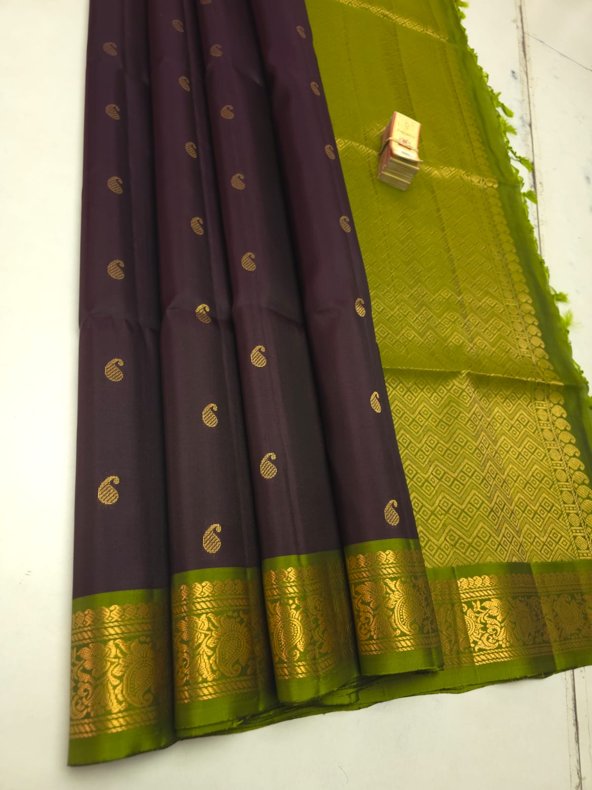 Kanchipuram Soft Silk Saree with Jacquard Border, Double Warp Silk Saree, Gold Zari Butta Saree, Traditional Kanjivaram Style Saree, Designer Party Wear Silk Saree