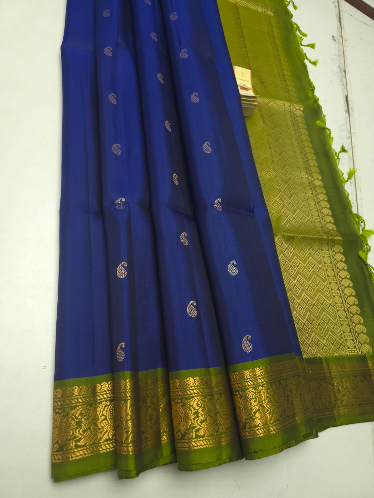Kanchipuram Soft Silk Saree with Jacquard Border, Double Warp Silk Saree, Gold Zari Butta Saree, Traditional Kanjivaram Style Saree, Designer Party Wear Silk Saree