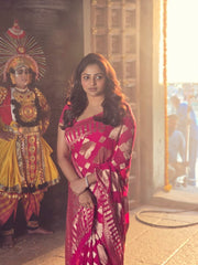 Rachita in Regal Drapes — Ayogya 2 Inspired Elegance