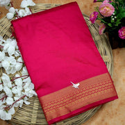 Traditional Mysore silk sarees in beautiful zari border (Copy)
