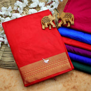 Traditional Mysore silk sarees in beautiful zari border
