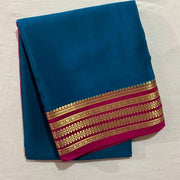 Weave of Wonders: Pure Silk Saree with Intricate Borders