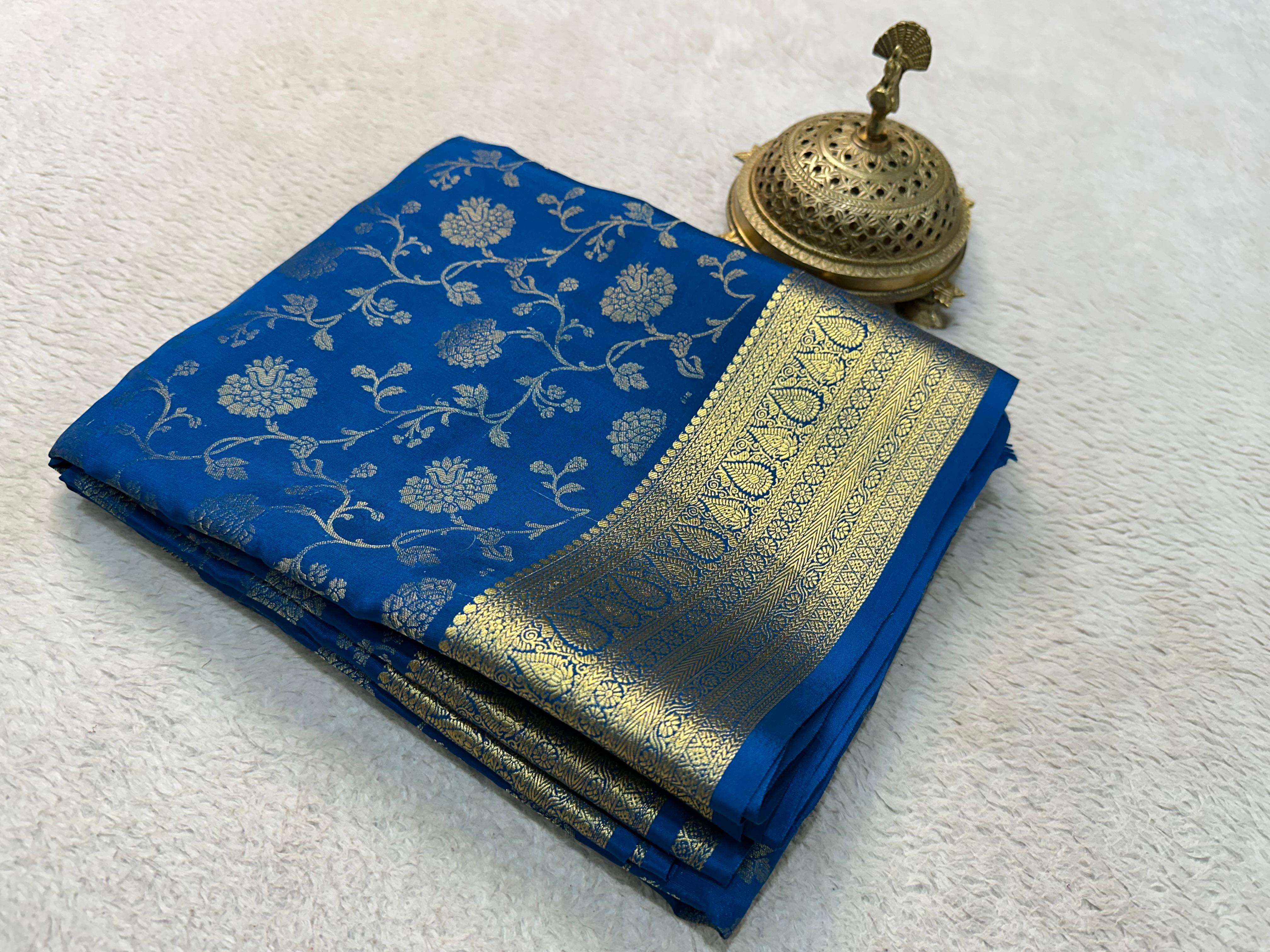 Floral Weaving Sarees – New Designs for Each Season