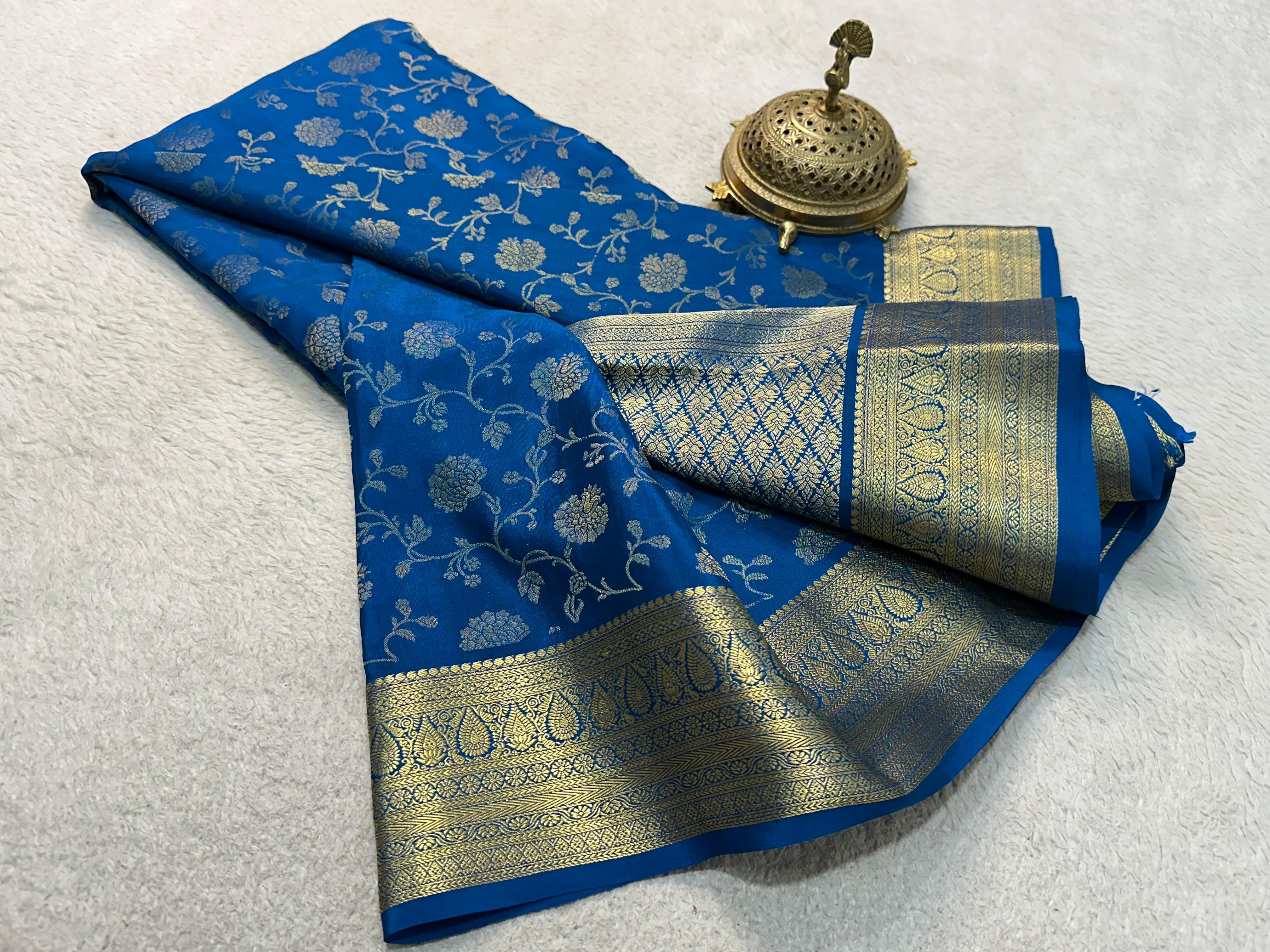 Floral Weaving Sarees – New Designs for Each Season