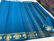 Semi Mysore Silk Sarees – Vibrant Contrast Border Designs