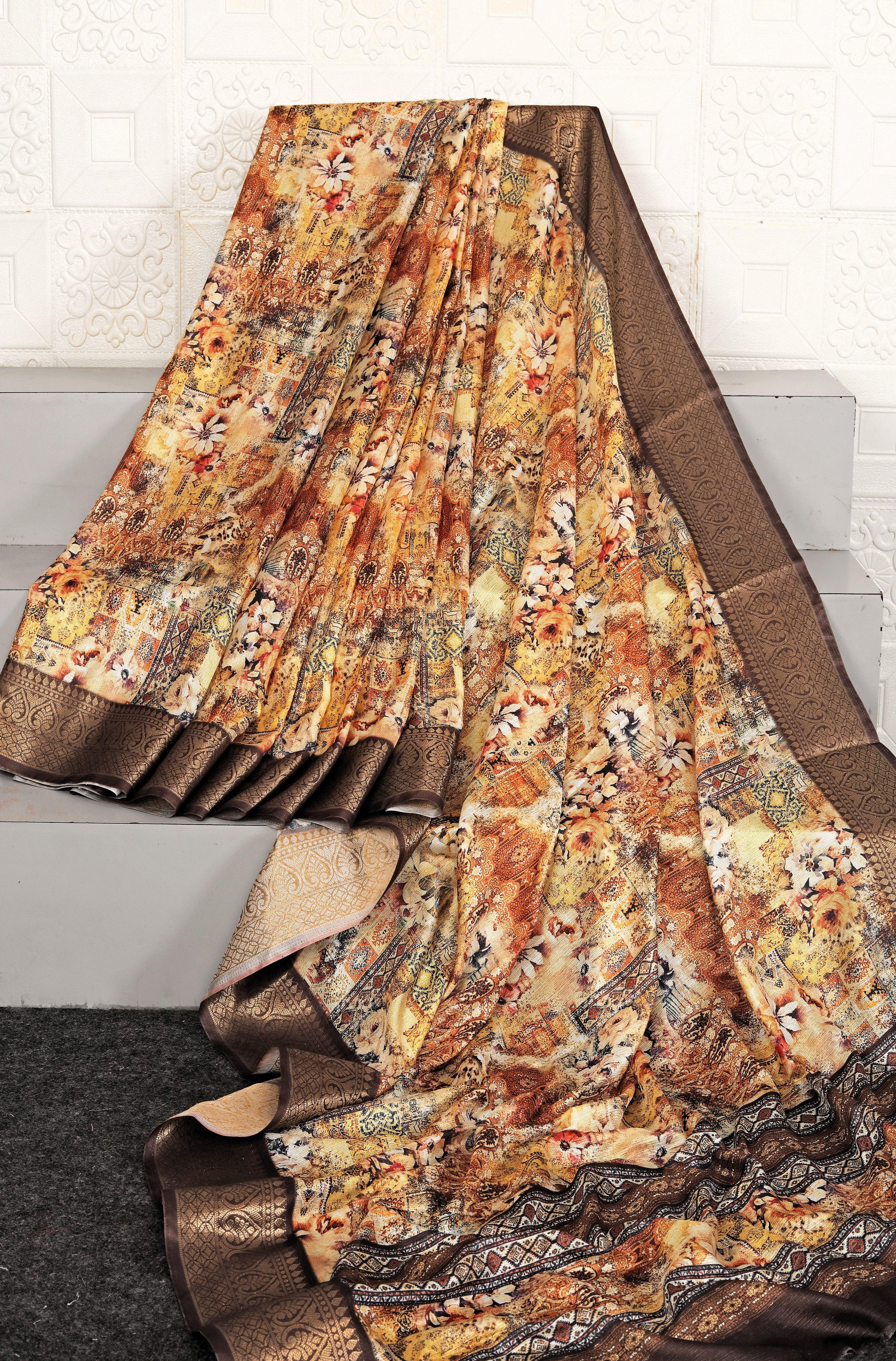 Mysore Viscose Khaadi Jute Soft Silk
