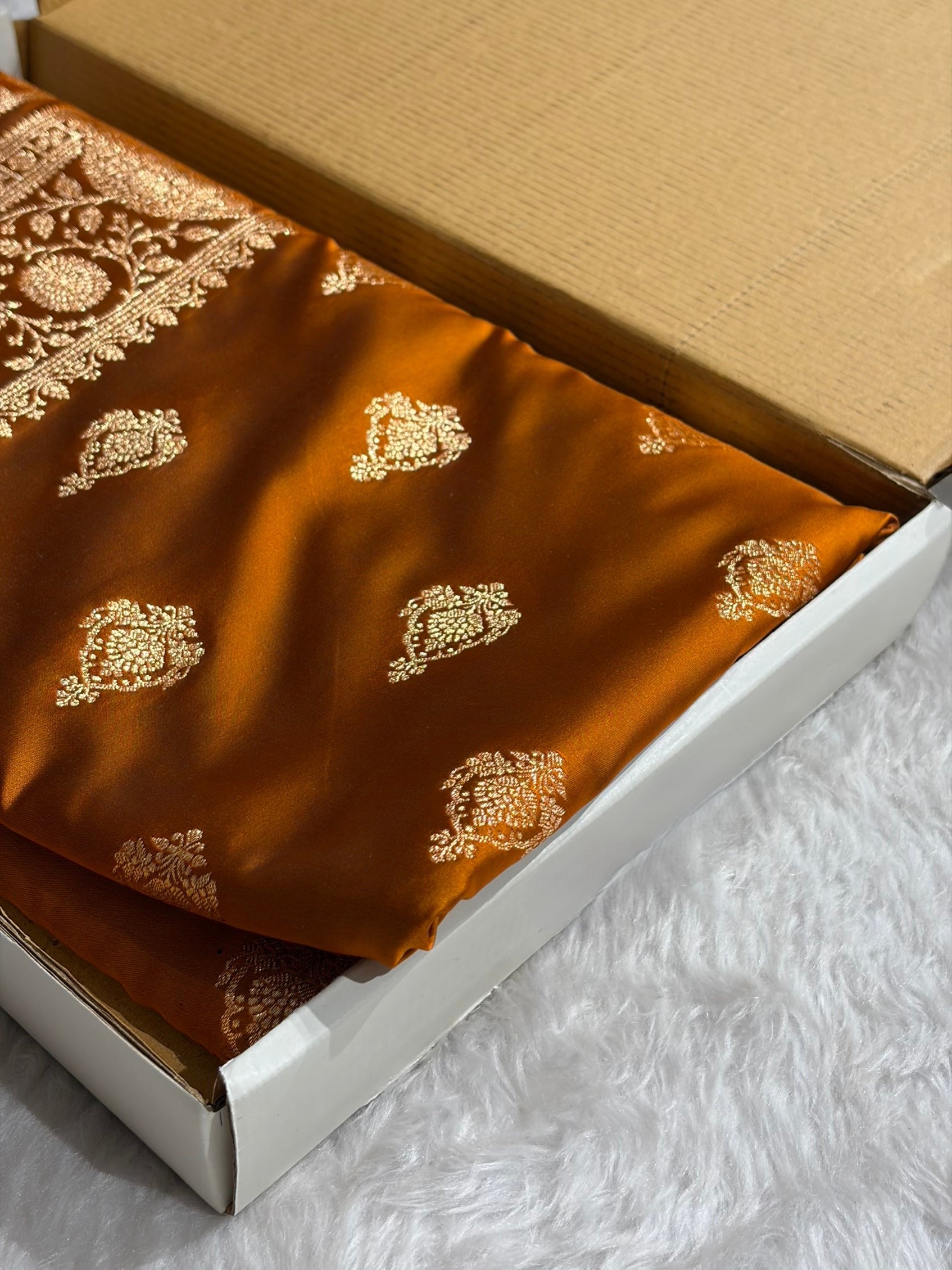 Mysorepattu Premium Satin Katan Silk Saree for Women | Jacquard Loom Woven Designer Saree