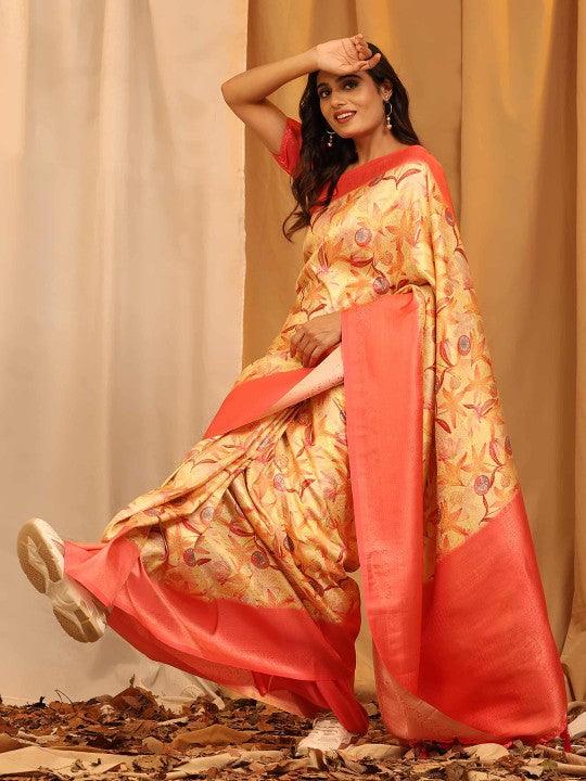 Ethereal Weaves: Pavitra Pure Kubera Pattu Saree