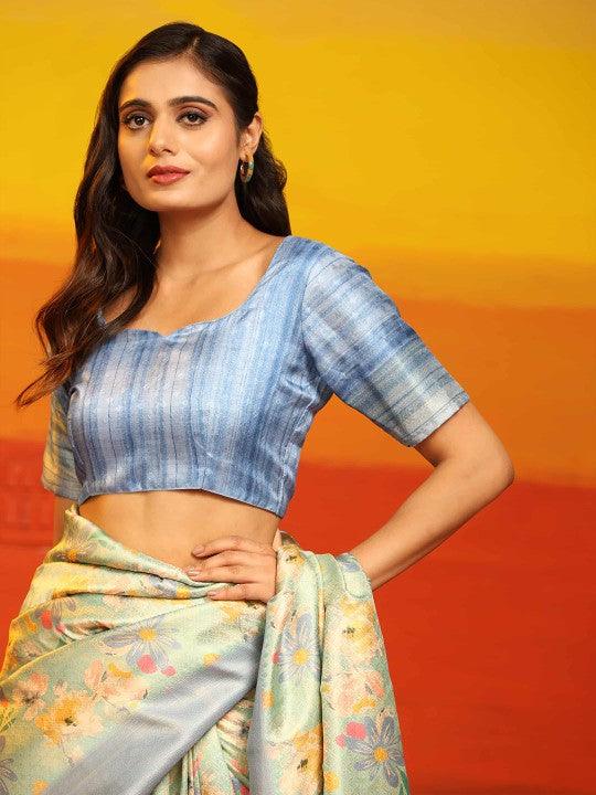 Timeless Elegance: Pavitra Kubera Pattu Print Saree