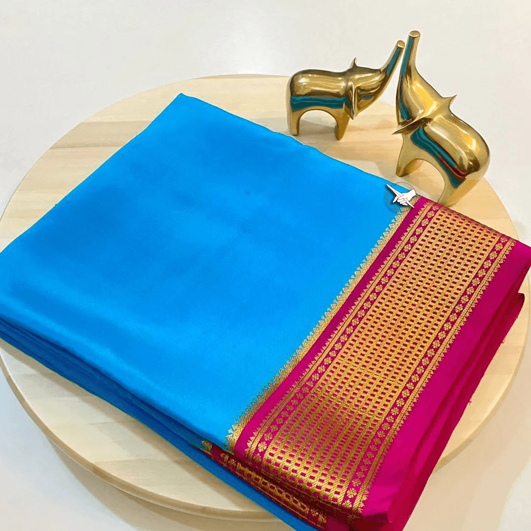 Everyday Luxury: Lightweight and Elegant Mysore Silk Sarees