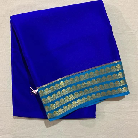 Exclusive Mysore Crepe Soft  Silk Sarees