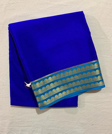 Exclusive Mysore Crepe Soft  Silk Sarees