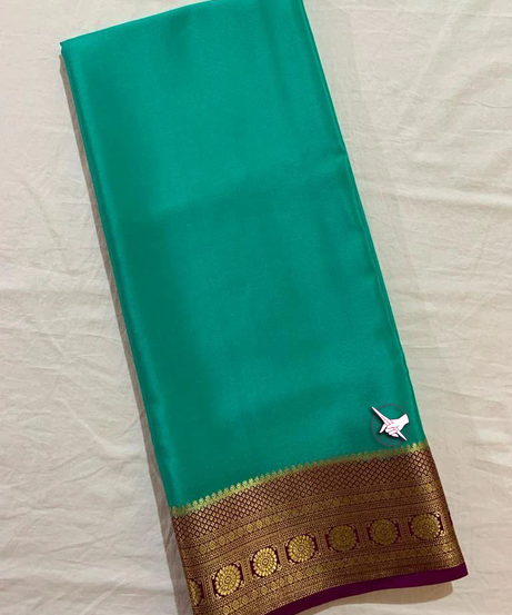 Exclusive Mysore Crepe Soft  Silk Sarees