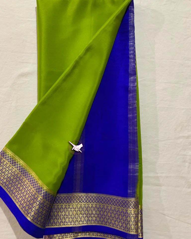 Pure Brocade Mysore Silk sarees