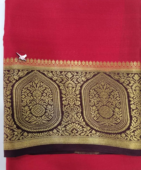 Exclusive Mysore Crepe Soft  Silk Sarees