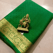 Traditional Mysore silk sarees in beautiful zari border
