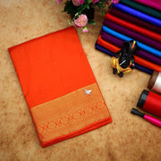 Traditional Mysore silk sarees in beautiful zari border
