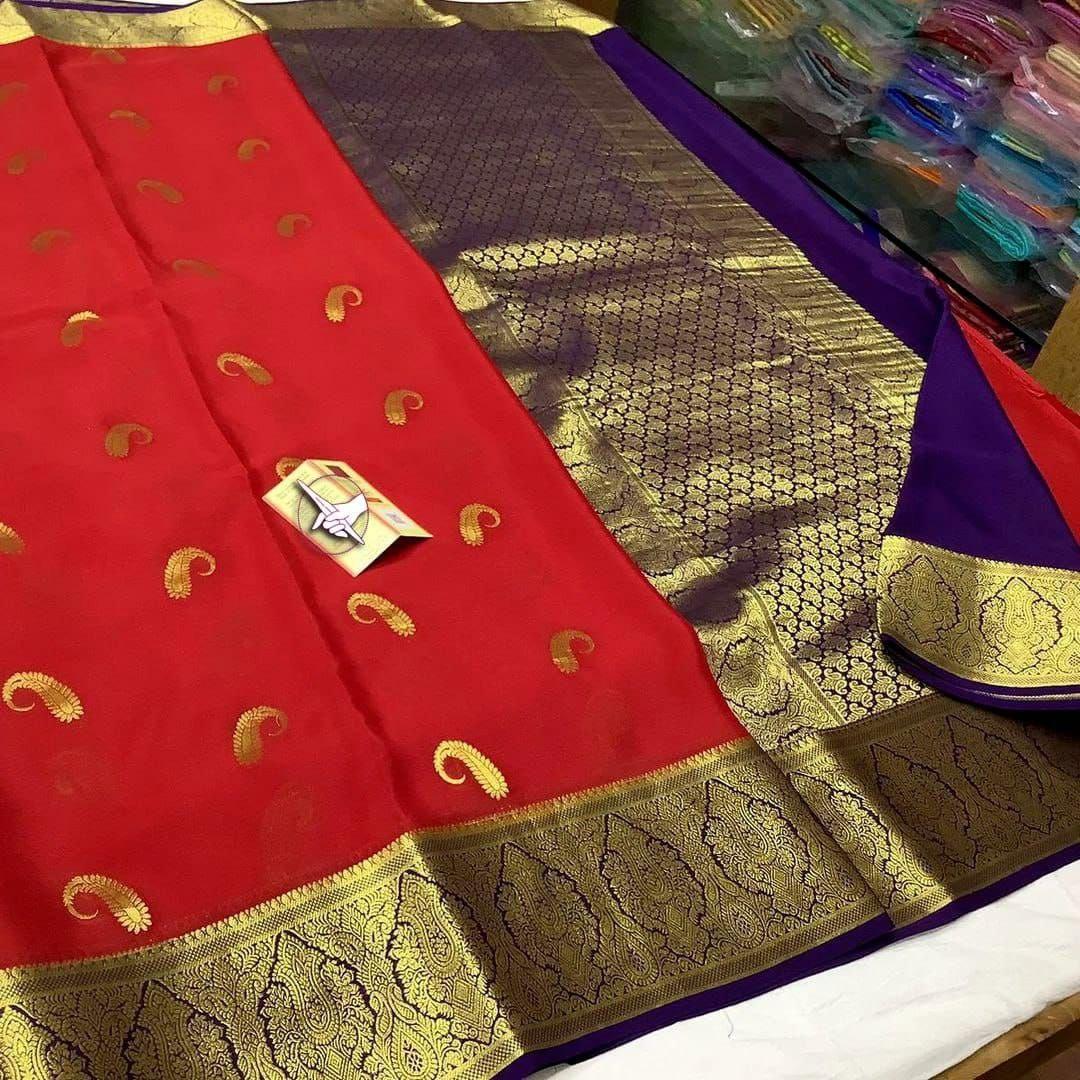 PURE GEORGETTE SILKS Saree 08