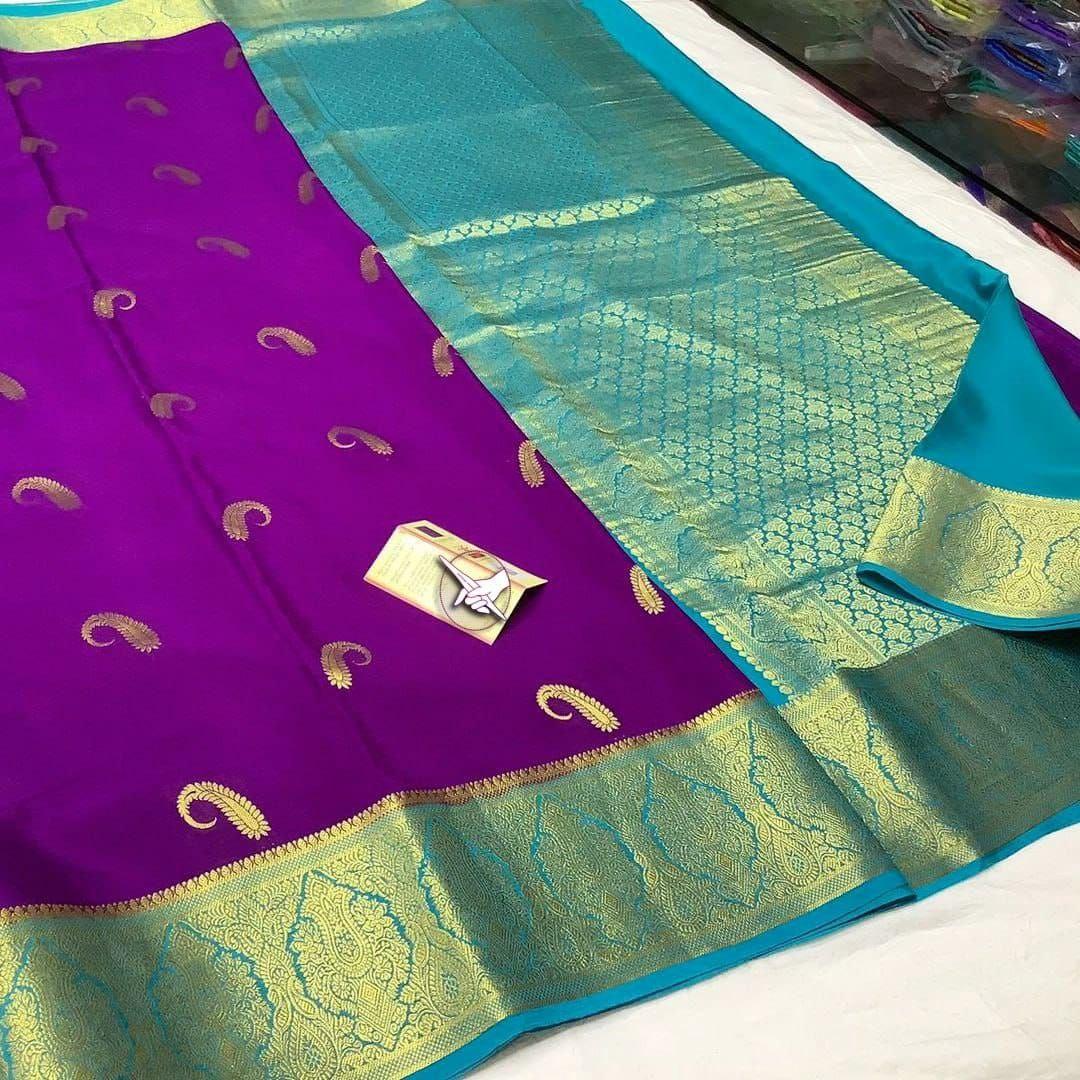 PURE GEORGETTE SILKS Saree 08