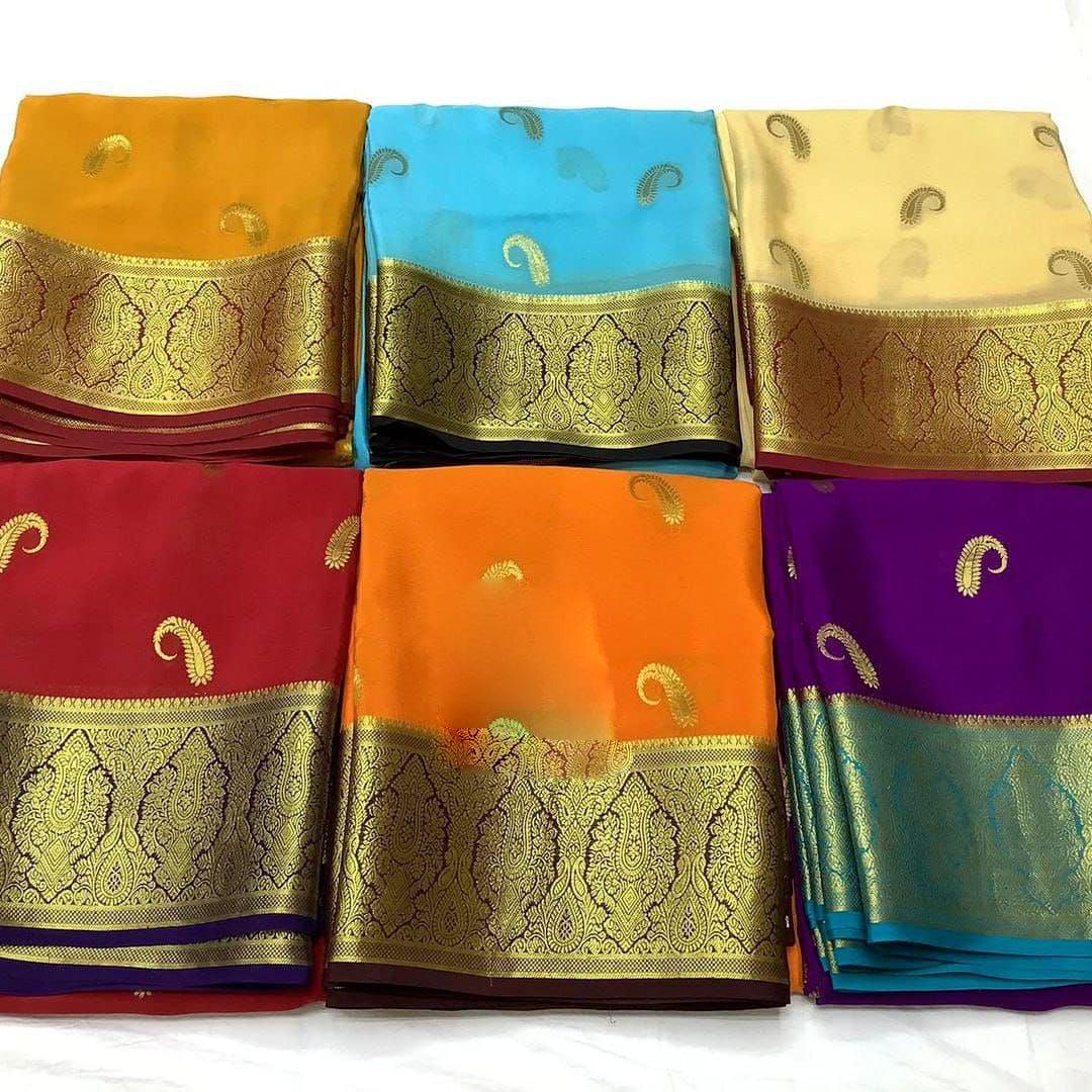 PURE GEORGETTE SILKS Saree 08