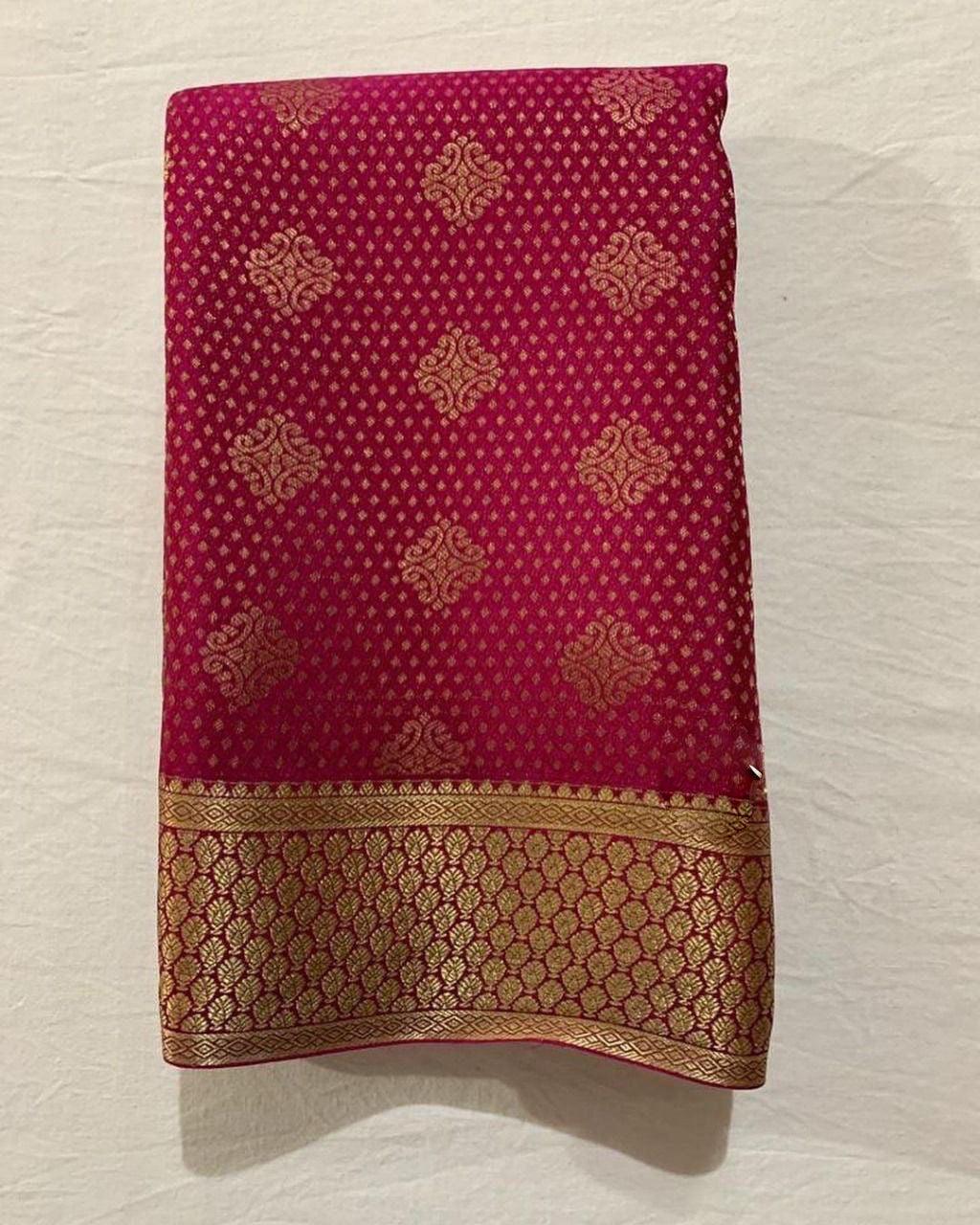 PURE GEORGETTE SILKS Saree 07