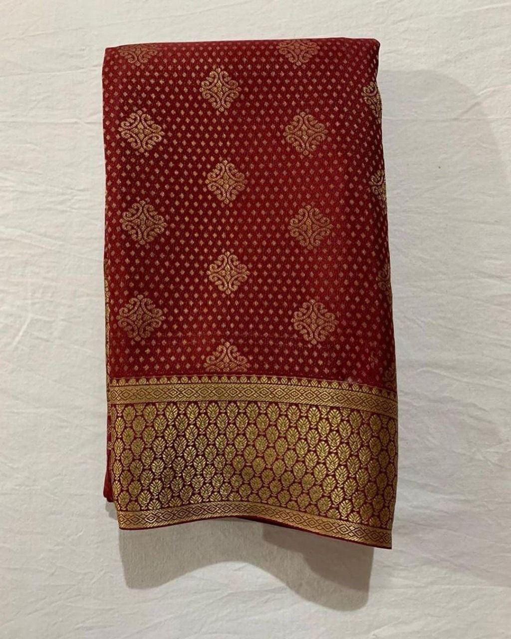 PURE GEORGETTE SILKS Saree 07