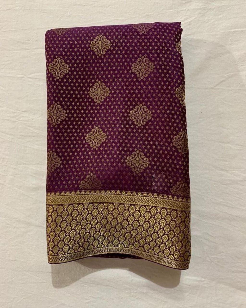 PURE GEORGETTE SILKS Saree 07