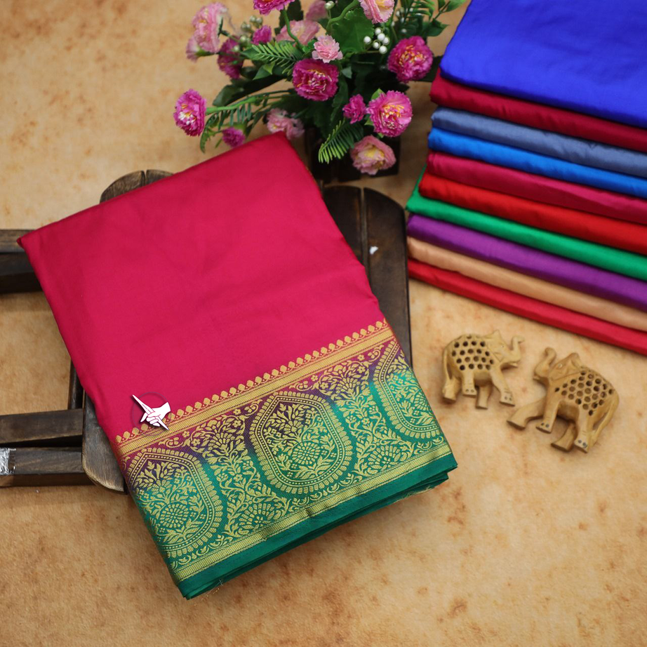 Exclusive Mysore Crepe Soft  Silk Sarees