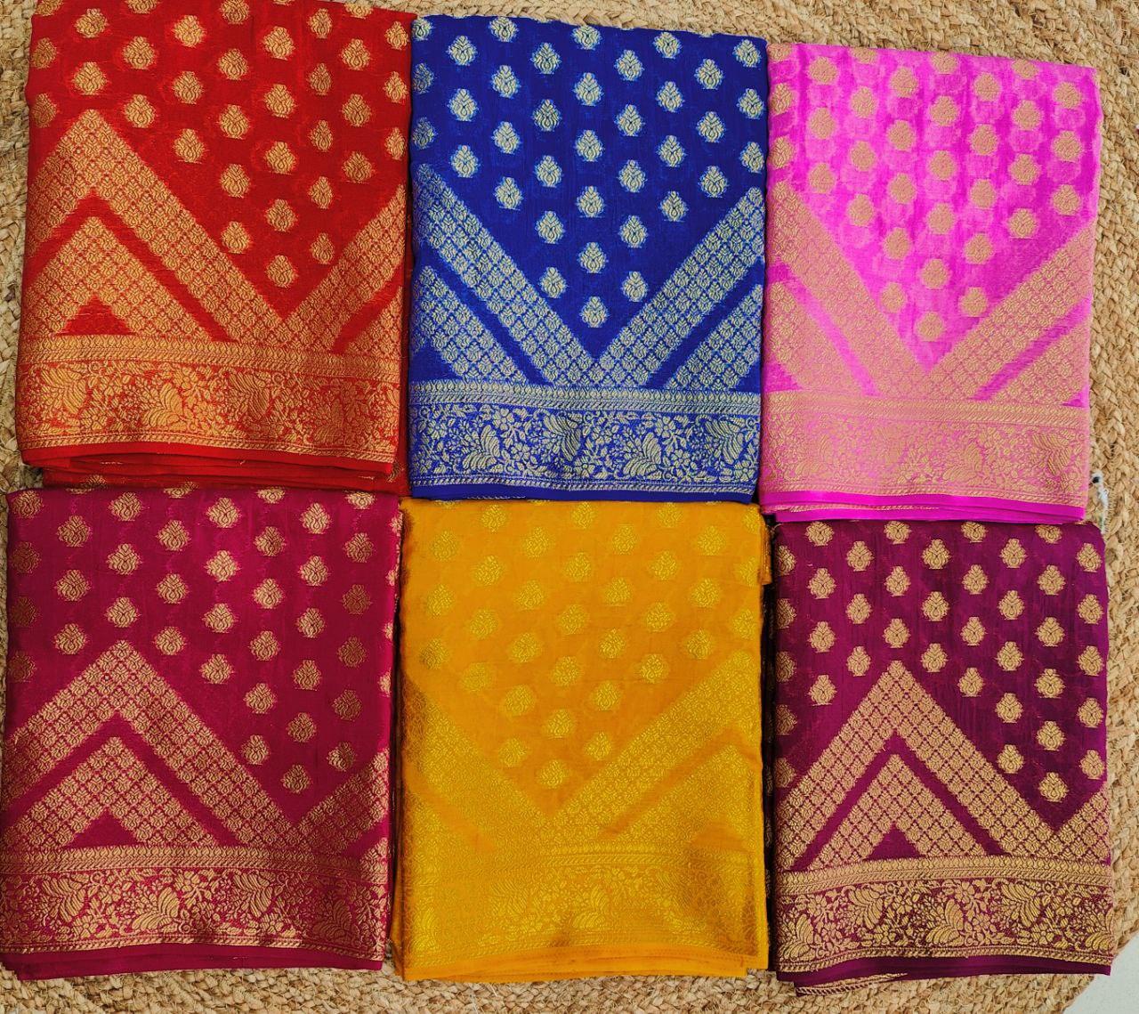 PURE GEORGETTE SILKS Saree 06