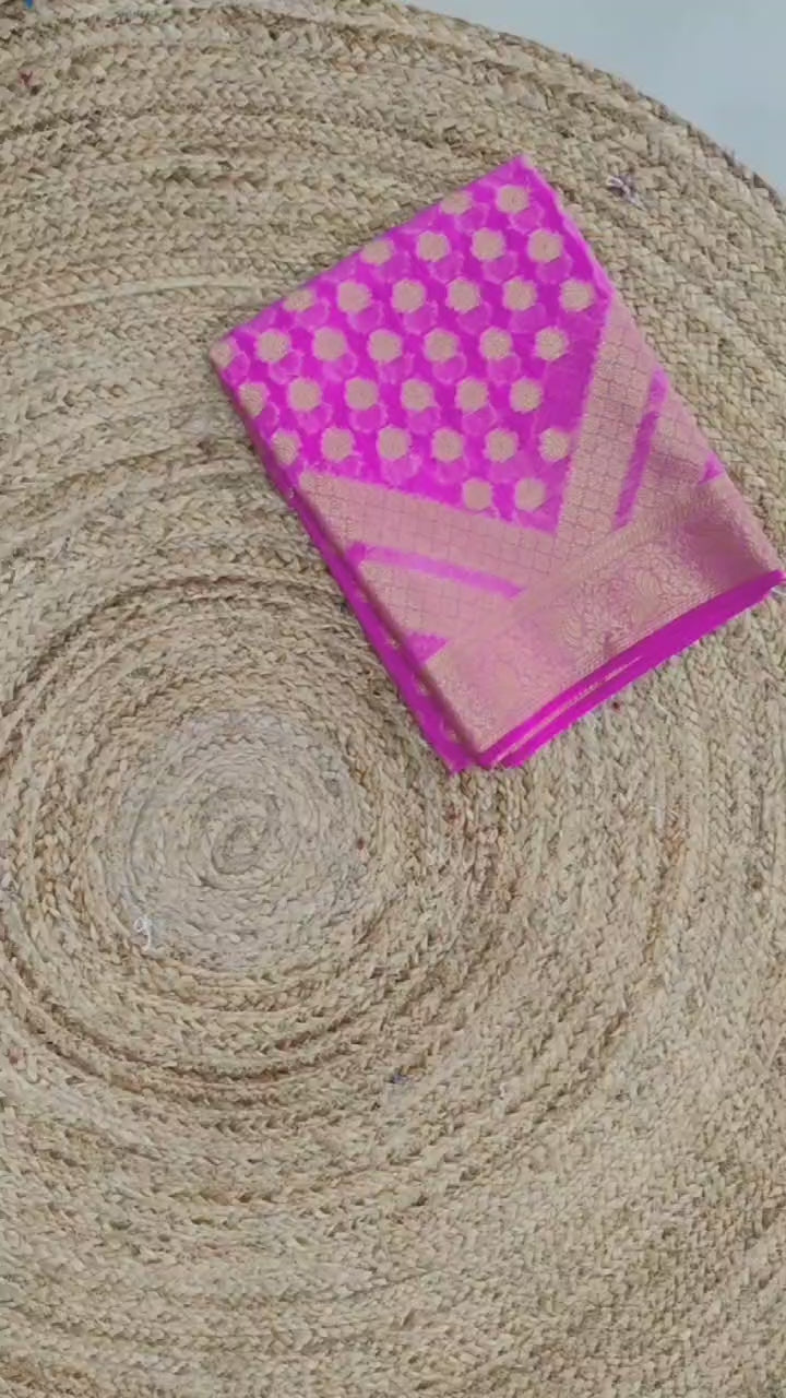 Load video: PURE GEORGETTE SILKS Saree 06