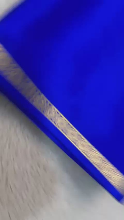 Load video: Exquisite Mysore Silk Crepe Sarees with Line Pallu