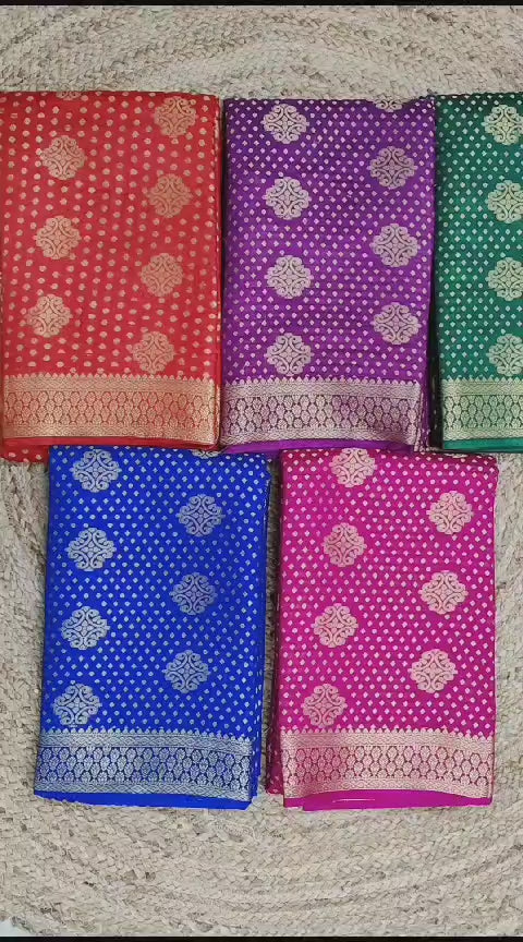 Load video: PURE GEORGETTE SILKS Saree 07