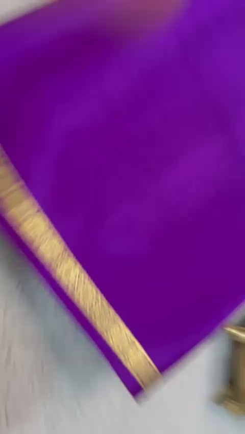 Load video: Mysore Silk Crepe Sarees: Effortless Elegance