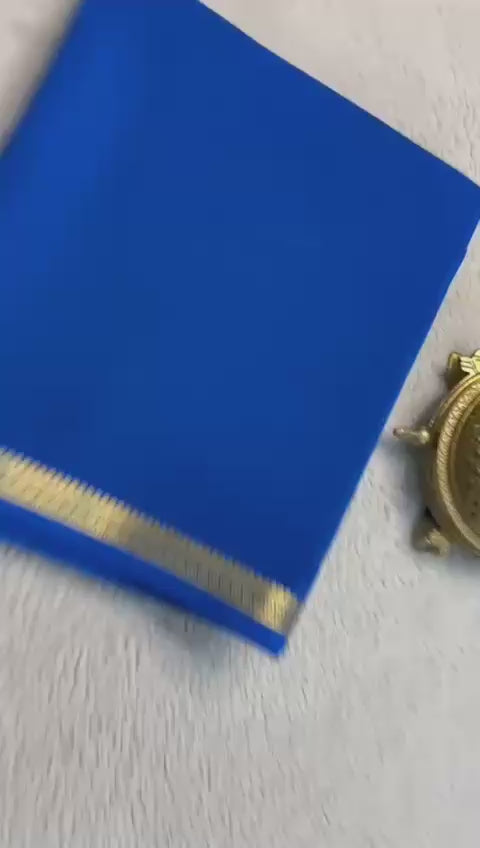 Load video: Flaunt Your Style with Mysore Silk Crepe Sarees
